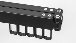 Trifold Wall Mounted <strong>Hanger</strong> <strong>Folding</strong> and Collapsible Indoor Laundry <strong>Hanger</strong> Dryer Rack - Product Image 3