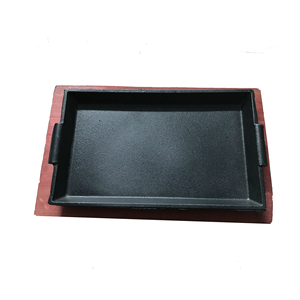 <span class=keywords><strong>Plaque</strong></span> à steak carrée en fonte, antiadhésive, livraison directe d'usine, grille - Product Image 5