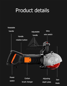 Máquina de hormigón para ranurado de paredes a buen precio - Product Image 3