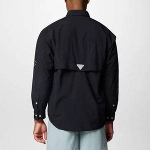 تصميم جديد 90 بوليستر و 10 سبانديكس غربي ، قمصان صيد للرجال ، شعار مخصص - Product Image 2