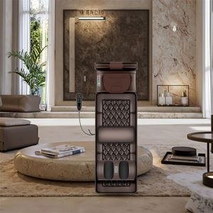 Colchón de Masaje Multifuncional de Cuero para Todo el Cuerpo con Shiatsu, Amasamiento y Vibración, 10 Motores, 8 Cabezales de Masaje, Portátil - Product Image 3