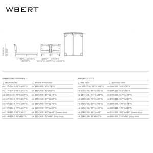 WBERT Lit double de style italien Moderne Simple Cuir Confortable Dossier Lit de maître en bois massif Sac souple Bord Petites familles - Product Image 5
