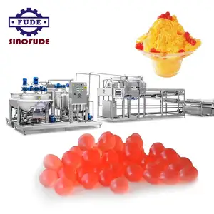 good quality tea shop tapioca pearl machine for making popping boba filling machine bursting popping ball line