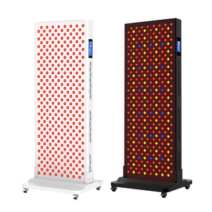 Suyzeko Nouveau Panneau de Thérapie par Lumière Rouge à 8 Longueurs d'Onde avec Écran Tactile Intelligent 660nm 850nm pour un Boost d'Énergie Corporelle Complet avec Support sur Roues - Product Image 2