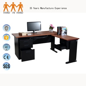 <span class=keywords><strong>Auto</strong></span> Assemblare tipo l tavolo ufficio ultime ufficio contatore tavolo da disegno - Product Image 3