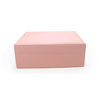 Boîte à bijoux de luxe personnalisée en cuir PU, faite à la main, boîte de voyage, organisateur de bijoux, boîte en velours, étui de voyage à fermeture éclair, personnalisable