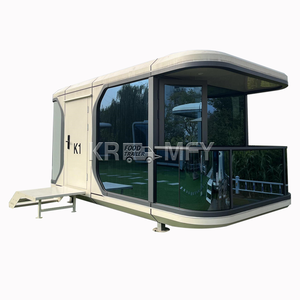 Casa Contenedor Portátil para Exteriores, Cápsula Espacial Impermeable, Alojamiento Rural, Habitación Integrada con el Paisaje - Product Image 4