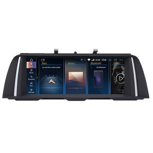 LELV Snapdragon 665 Wireless Carplay Android 14 <span class=keywords><strong>Autoradio</strong></span> pour Bmw Série 5 F10 F11 Nbt Cic 2007-2013 Écran Multimédia Stéréo 4g - Product Image 1