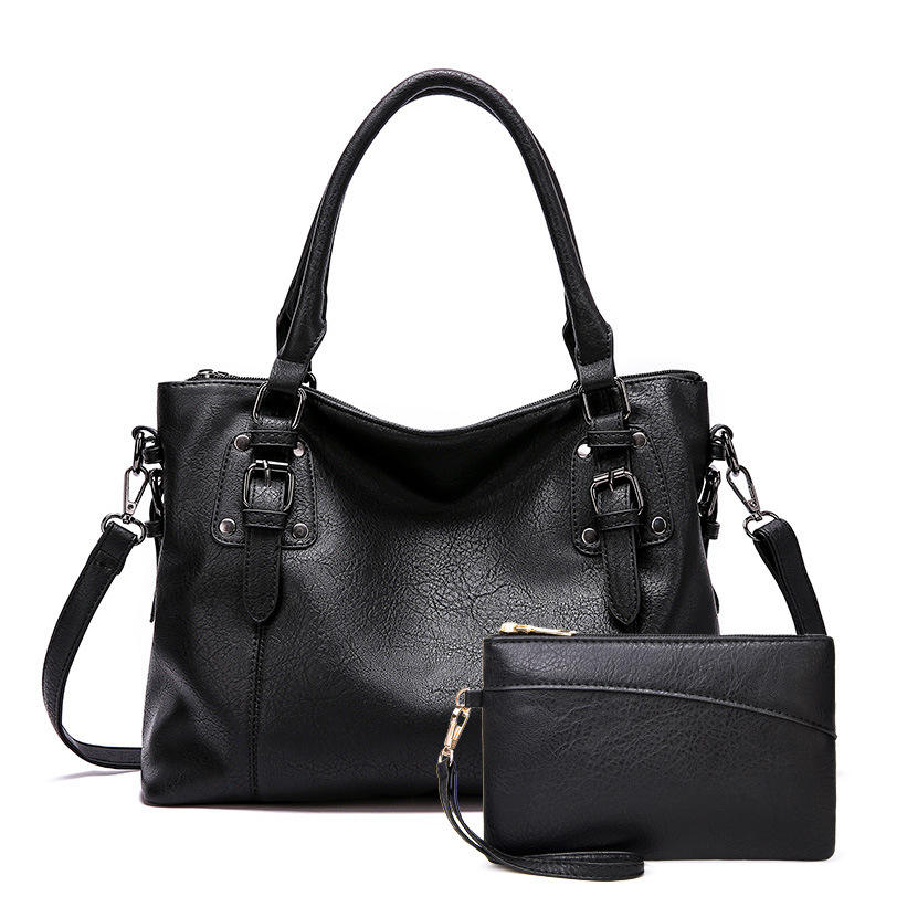 Black with purse