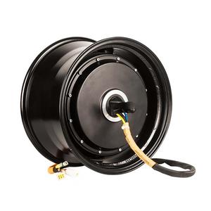 Motor de buje BLDC personalizable para motocicleta, para neumático súper ancho de 14 pulgadas-7.5, con llanta desnuda - Product Image 2