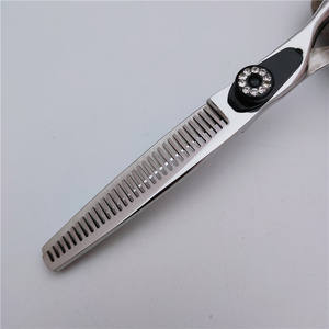 Ciseaux de coiffure Inoue Kaj LJ 6.0 pouces, ciseaux à effiler en acier inoxydable, ciseaux plats pour ensemble d'outils de coiffure - Product Image 1