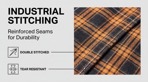 Chemises de travail pour hommes, manches longues, en coton, résistantes aux flammes, personnalisées, confortables, pour la <span class=keywords><strong>construction</strong></span> et la mécanique. - Product Image 6