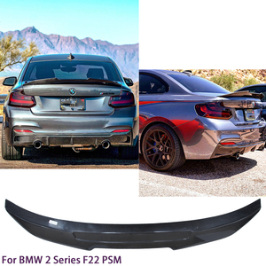 สปอยเลอร์หลังคาร์บอนไฟเบอร์ทรง PSM สำหรับรถยนต์ BMW ซีรีส์ 2 รุ่น F22 Coupe/F23 Convertible/M2 F87 ปี 2014-2020 - Product Image 2