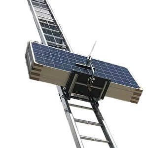 Elevador Eléctrico para Paneles Solares de 4M a 25M, Máquina de Elevación para Instalación de Paneles Fotovoltaicos en Ventanas de Techo con Control Remoto - Product Image 1