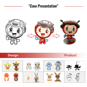 OEM ODM <span class=keywords><strong>Anime</strong></span> Kawaii Sevimli Aslan Süper Yumuşak Peluş PP Pamuk Özel Anahtarlık - Product Image 6