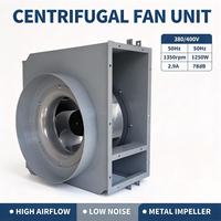 Ventilateur centrifuge AC à faible bruit B4D500-202A-AWAB, contrôle intelligent de la température, conception ultra-silencieuse, améliore le confort du lieu de travail