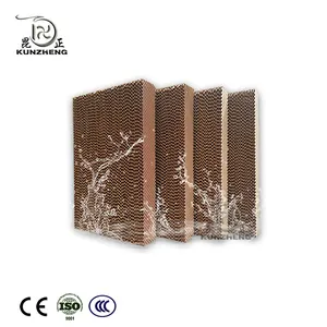 ventilation cooling pad 6090 type honeycomb cooling pad Suitable for factories, farms and animal husbandry