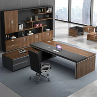 Bureau en forme de L, table de direction, mobilier de bureau design, nouveau bureau moderne
