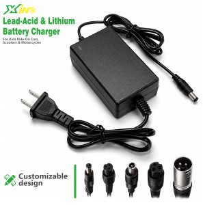 <span class=keywords><strong>Chargeur</strong></span> de <span class=keywords><strong>batterie</strong></span> universel 36V 1A <span class=keywords><strong>pour</strong></span> voiture électrique <span class=keywords><strong>pour</strong></span> enfants, scooter, <span class=keywords><strong>quad</strong></span>, moto, <span class=keywords><strong>batterie</strong></span> au plomb-acide 36 volts - Product Image 1