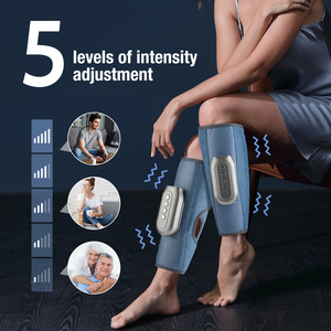 Fitease 1 Pasang Alat Pijat Relaksasi Otot Lengan dan Kaki dengan Kompresi Panas Elektrik dan Remote Control, 3 Tingkat Pemanasan, Tekanan Udara - Product Image 4