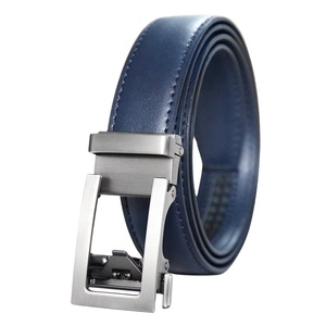 Sabuk Wanita Biru Tua 30mm dengan Logo Custom, Sabuk Otomatis untuk Wanita - Product Image 2