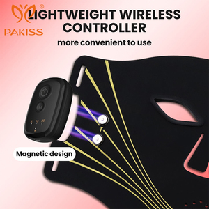 Maschera per Terapia della Luce <span class=keywords><strong>LED</strong></span> PAKISS per Viso e Collo con Terapia a Luce Rossa e Infrarossa - Product Image 3