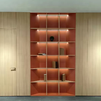 Meuble TV sur pied Melinco haut de gamme, durable et sur mesure, avec éclairage LED intégré pour salon