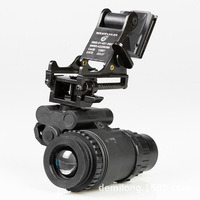 NVG Mount Rhino Arm Mount, peralatan pelindung helm cepat PVS-7 Mich M88 untuk berburu PVS-14 malam taktis