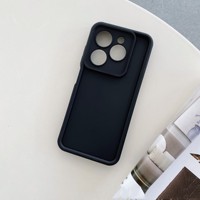 Coque de protection pour téléphone portable en TPU brut mat personnalisable pour iPhone 15 Pro Max 16 17 14 13 12 11 XS 7 8, étui souple