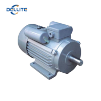 Moteur monophasé Dellite haute efficacité 220V 0.318KW pôle ombragé AC asynchrone pour ventilateur de bureau économie d'énergie OEM à faible bruit