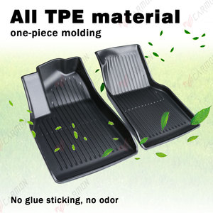 <span class=keywords><strong>Tapis</strong></span> de sol modèle Y pour Tesla MY Juniper TPE Car Mats Foot Pad 2025 + - Product Image 5
