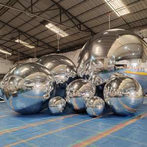 Aufblasbarer PVC-<span class=keywords><strong>Ball</strong></span> Riesiger Glatter Oberfläche Bunter Spielball für Pool Strand Party Wasserspiele Kundenspezifischer Großhandel - Product Image 5