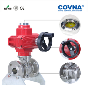 ระบบชลประทานแบบหยดน้ำ COVNA พร้อมวาล์วบอลแบบกันระเบิดชนิดหน้าแปลนสแตนเลส วาล์วบอลไฟฟ้าแบบมอเตอร์ - Product Image 6