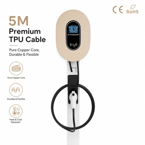 Chargeur mural pour véhicule électrique 22 <span class=keywords><strong>kW</strong></span>, <span class=keywords><strong>Wallbox</strong></span> de charge rapide 22 <span class=keywords><strong>kW</strong></span>, 380 Volts Triphasé GB/T 32A, Chargeur VE Triphasé - Product Image 4
