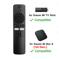 Para Xiaomi Mi Box S BT Stem Afstandsbediening, Smart Tv Box Mi Tv Stick de 2, 2, 2, 1, 2, 2, 2, 2, 2, 2, 2, 2, 2, 2