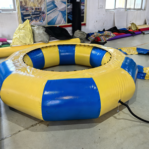 Giostre Gonfiabili 4-in-1: <span class=keywords><strong>Bungee</strong></span> <span class=keywords><strong>Jump</strong></span> e Trampolino in Gomma, Durevoli, Ecologiche e Portatili per Parchi e Luna Park - Product Image 4