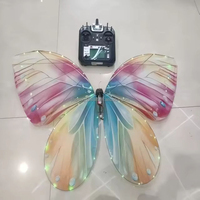 Drone papillon bionique RC à détection de gravité JIN PENG avec ailes LED colorées pour spectacle sur scène et décoration d'événements