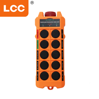 LCC HB-8S simple vitesse 2 émetteurs 1 récepteur Télécommande sans fil industrielle universelle
