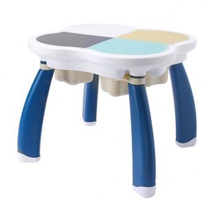 Mesa <span class=keywords><strong>de</strong></span> Bloques <span class=keywords><strong>de</strong></span> Construcción para Niños, para Uso Doméstico, con Múltiples Bandejas <span class=keywords><strong>de</strong></span> Almacenamiento, Compatible con Bloques <span class=keywords><strong>de</strong></span> Partículas Grandes - Product Image 5