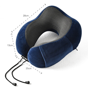 Cuscino da Viaggio Leggero Miandao, Cuscino per il Collo in Memory Foam Portatile e Traspirante per <span class=keywords><strong>Aereo</strong></span> - Product Image 1