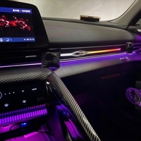 Éclairage d'ambiance LED pour l'intérieur de la voiture, amélioration de l'éclairage intérieur, accessoires de voiture, lampe d'ambiance pour Hyundai Elantra 2021+