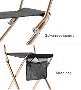 Naturehike dã ngoại ngoài trời gấp ghế cắm trại có thể gập lại nhỏ gọn Phân câu cá với tựa lưng - Product Image 4