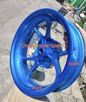 Recubrimiento en Polvo Cromado Azul T034 IllusionGrey con Efecto Espejo para Ruedas, Llantas y Mazas, Pintura en Polvo Nano Adhesiva, Recubrimiento en Polvo Seco