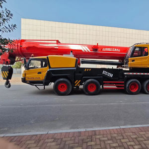 Grue de camion SANYY d'occasion à prix bas, vente chaude, capacité de levage nominale de 125 tonnes, composants originaux de haute qualité - Product Image 1