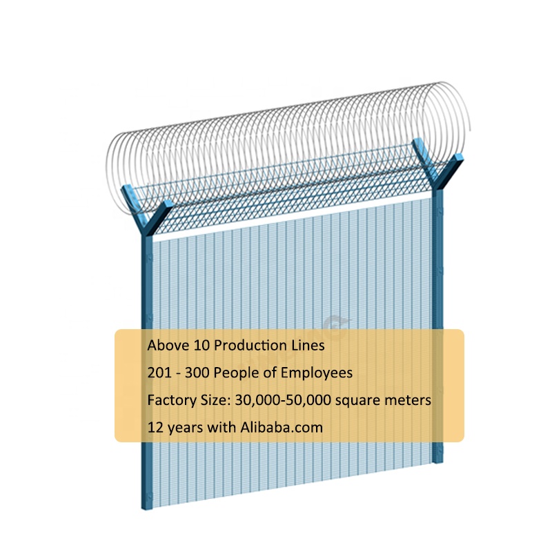 سياج المطار من النوع Y/سياج محيط المطار مصنع لمدة 28 عامًا