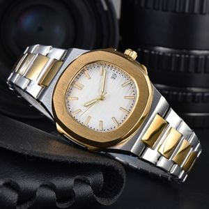 Montre analogique contemporaine minimaliste en alliage doré avec fenêtre de date, un incontournable, et portefeuille, un cadeau idéal pour papa - Product Image 3
