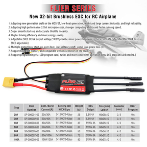 C35 Series V2 Brushless Motor Combo 790/900/1100/3000KV with 20A-100A ESC for RC Airplane FPV Racing Drones OEM - Product Image 5