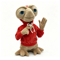 Figurine en peluche Alien Doll ET avec sweat à capuche rouge