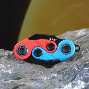 Alta calidad colorido <span class=keywords><strong>Sanrenmu</strong></span> 361S-GX2 12C27 Acero inoxidable plegable al aire libre juguete para niños cuchillo de juego de rol - Product Image 6