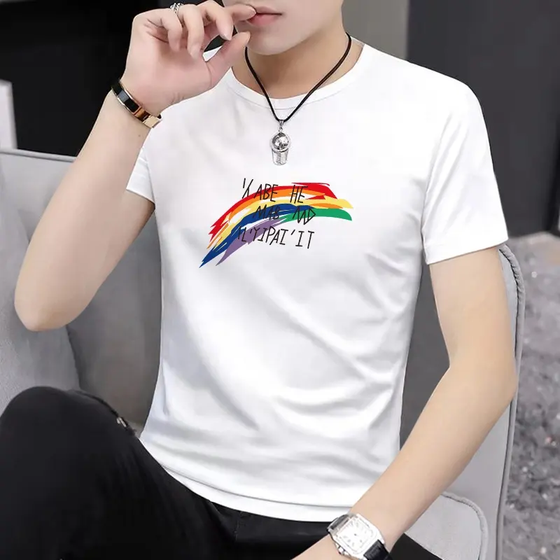 100% Cotton Wholesale Custom Men Blank Plain T Shirts